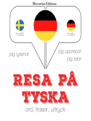 cover image of Resa på tyska
